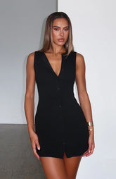 Things For You Mini Dress Black
